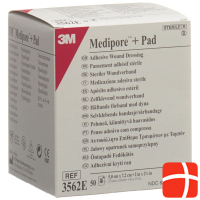 3M Medipore+Pad 5x7.2cm Wound Pad 2.8x3.8cm 50 pcs.