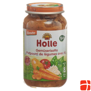 Holle vegetable risotto demeter organic 220 g