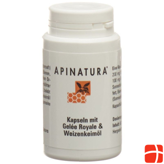 Apinatura Royal Jelly Wheat Germ Oil 60 Capsules