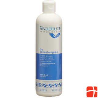 Rivadis shower bath shampoo body and hair 500 ml