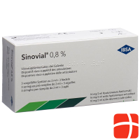 Sinovial Inj Lös 0.8 % 3 Fertspr 2 ml