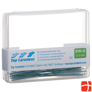 Top Caredent C2 IDB-G interdental brush green >1.3mm 50 pcs.