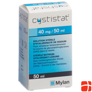 Cystistat Instill Sol 40 mg/50ml Fl 50 ml
