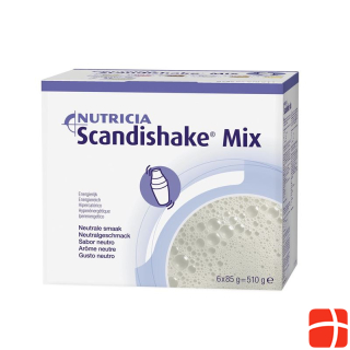 Scandishake Mix Plv Neutral 6 x 85 g