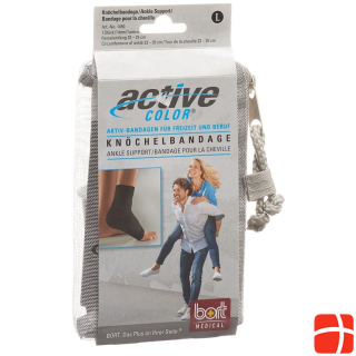 Bort ActiveColor ankle brace L +23cm black