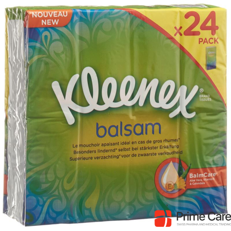 Kleenex balm handkerchiefs 24 x 9 pcs