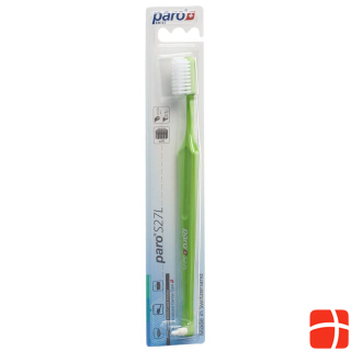Зубная щетка PARO S27L мягкая 3-рядная с интерспейсом