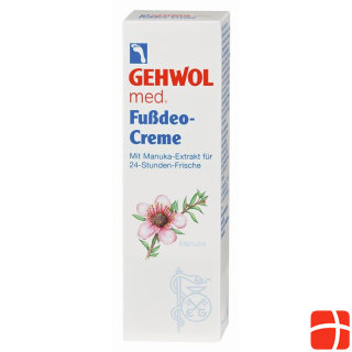 Gehwol med foot deodorant cream 125 ml