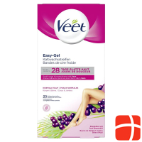 Veet cold wax strips for legs and body with normal