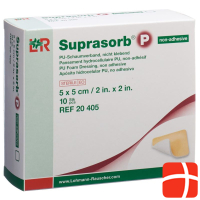 Повязка Suprasorb P из вспененного материала 5х5см неадгезивная 10 шт.