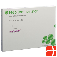 Mepilex Transfer Safetac Wound Dressing 15x20cm Silicone 5 pcs.
