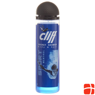 CLIFF Shower Gel Energy Sport with Menthol 250 ml
