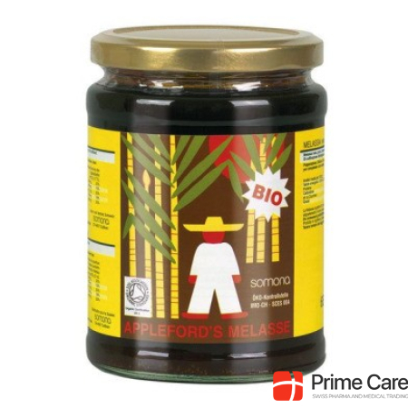 Applefords sugar cane molasses organic jar 680 g
