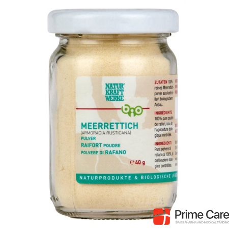 NaturKraftWerke horseradish powder organic/kbA jar 40 g