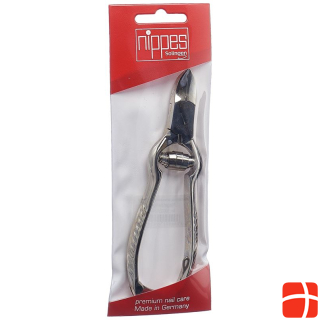 Nippes nail nippers 13cm with spring nickel plated