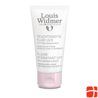 Louis Widmer Soin Fluide Hydratant UV 6 Non Parfumé 50 ml