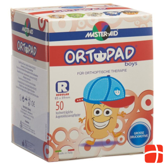 Ortopad occlusion plaster Regu Boys from 4 years 50 pcs.