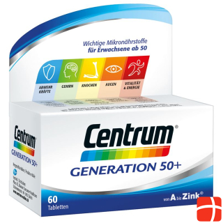 Centrum Generation 50+ Tabl 60 Stk