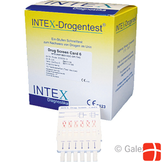 Intex Drogentest Drug Screen Card 6 10 Stk