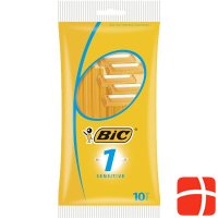 BiC 1 Sensitive 1-Klingenrasierer für den Mann 10 Stk