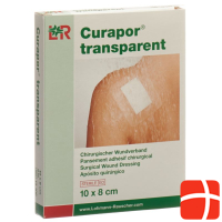 Curapor wound dressing 8x10cm transparent 5 Btl