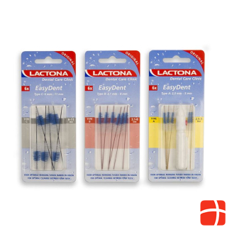 LACTONA Easy Dent A 2.5-5mm yellow with holder 6 pcs.