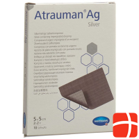 Компрессы Atrauman Ag 5х5см стерильные 10 шт.