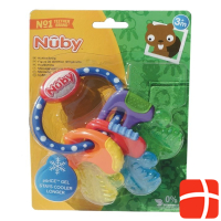 Nuby teething ring key with ice gel