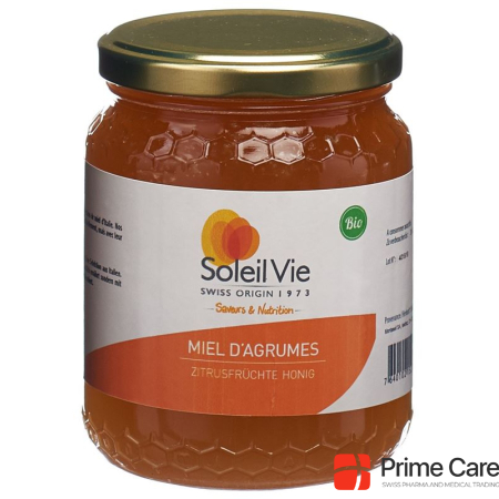 SOLEIL VIE Citrus Honey Organic 500 g