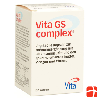 Vita GS Complex Glukosaminsulfat Kaps 130 Stk