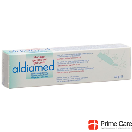 Aldiamed mouth gel and saliva supplement Tb 50 g