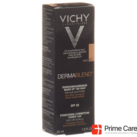 Vichy Dermablend Korrektur Make Up 45 gold 30 ml
