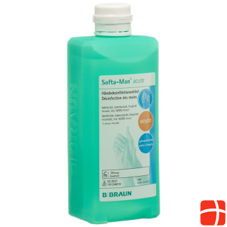 Softa-Man acute hand disinfection Fl 500 ml