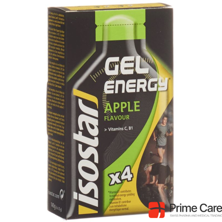 Isostar Energy Gel Apple 4 Btl 35 g