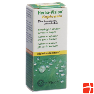 Herba Vision Очанка глазные капли фл 15 мл
