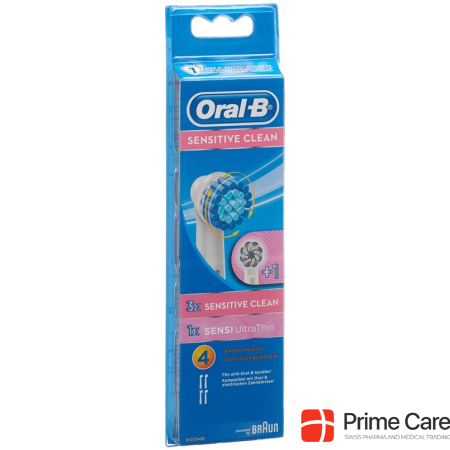 Oral-B Attachment Brushes Sensitive 4 pcs.