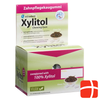 Miradent Xylitol chewing gum green tea 12 x 30 pcs.