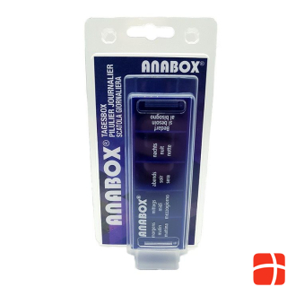 Anabox Medidispenser 1 Tag blau