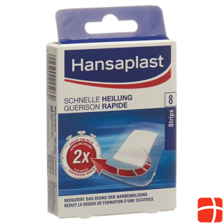 Hansaplast Полоски быстрозаживляющие 8 шт.