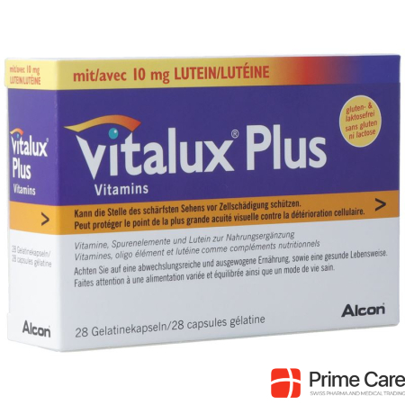 Vitalux Plus Kaps Omega+Lutein 28 Stk