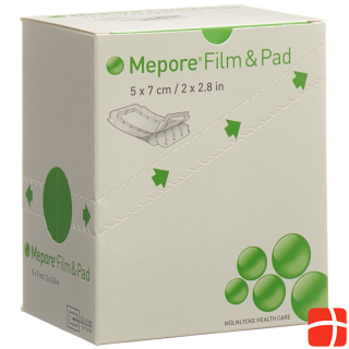 Mepore Film & Pad 5x7cm square 85 pcs.