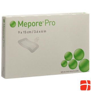 Mepore pro wound dressing 15x9cm wound pad 9x5cm sterile 10pcs