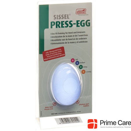 SISSEL Press Egg medium blue