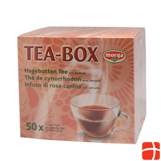 Morga Tea Box Hagebutten Tee 50 x 1 lt