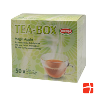 MORGA Tea Box Magic Apple 50 x 1 lt