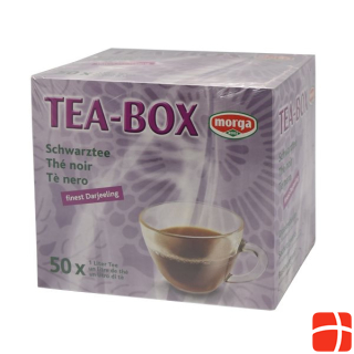 Morga Tea Box Schwarztee 50 x 1 lt