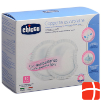 Прокладки для кормления Chicco легкие и безопасные антибактериальные 30шт.