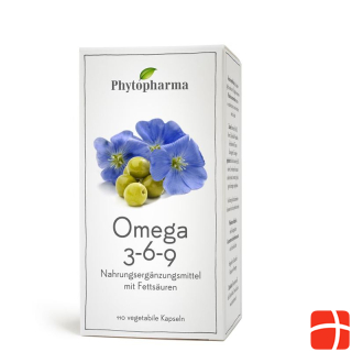 PHYTOPHARMA Omega 3-6-9 Caps 110 капсул