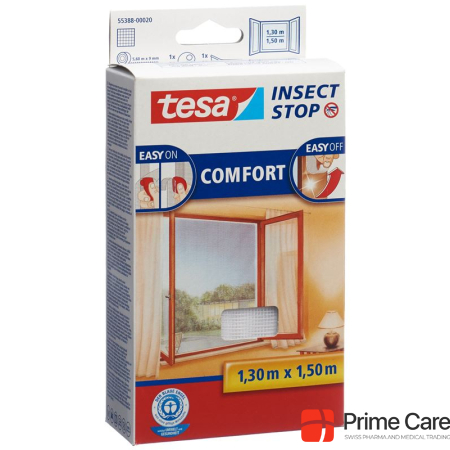 TESA COMFORT fly screen window 1.3x1.5m white