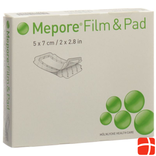 Mepore Film & Pad 5x7cm square 5 pcs.